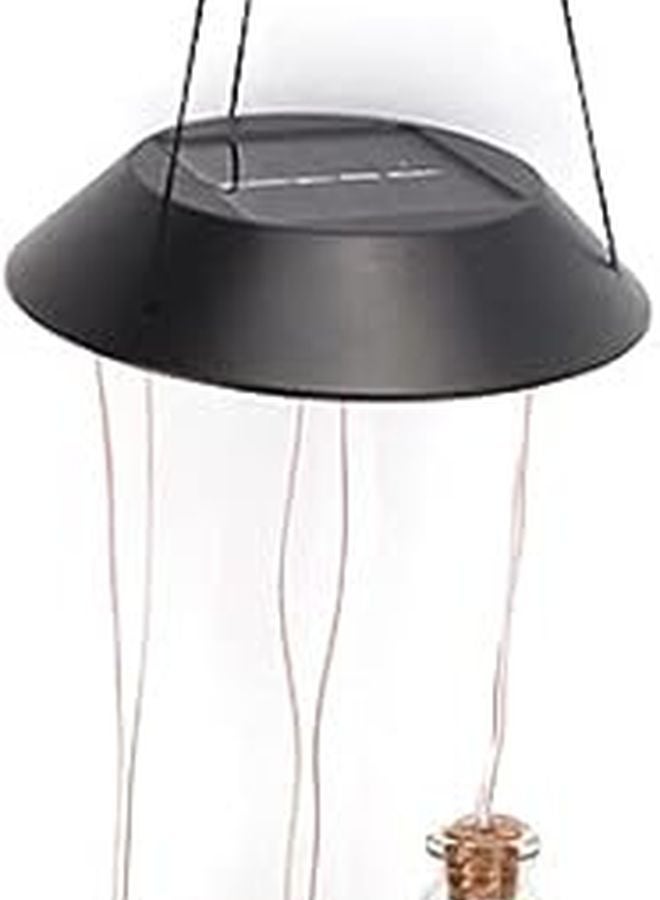 مصباح نافورة الرياح الشمسية 7 ألوان متغيرة LED لتزيين الحدائق الخارجية والفسحات والفناء - Image 4